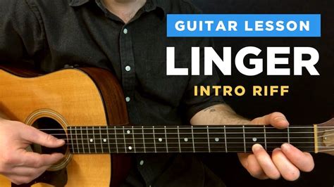 🎸 LINGER intro riff w/ tab (Cranberries) • Easy fingerstyle guitar ...