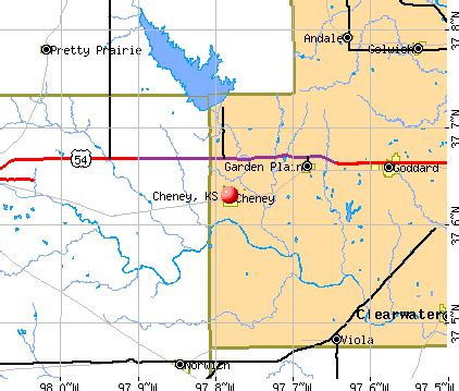 Cheney, Kansas (KS 67025) profile: population, maps, real estate, averages, homes, statistics ...