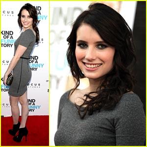 Emma Roberts Tells ‘A Funny Story’ in NYC | Emma Roberts | Just Jared Jr.