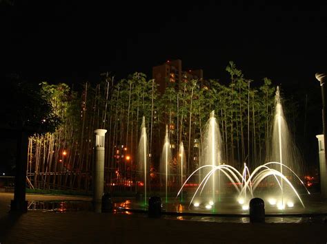 Fountain Night View Park · Free photo on Pixabay