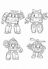 Robocar Poli 9 Coloring Page  Free Printable Pages For Kids sketch template