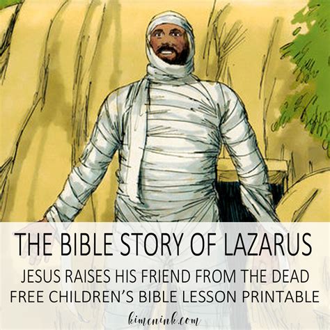 Bible Story of Lazarus: A Friend to Jesus