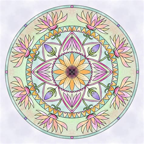 Procreate Watercolor Mandala | Skillshare Student Project