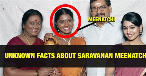 Unknown Facts about Saravanan Meenatchi - TamilGlitz