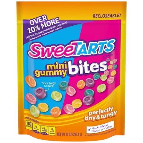 Sweet Tarts Mini Gummy Bites Tangy Candy (10 oz) from Publix - Instacart