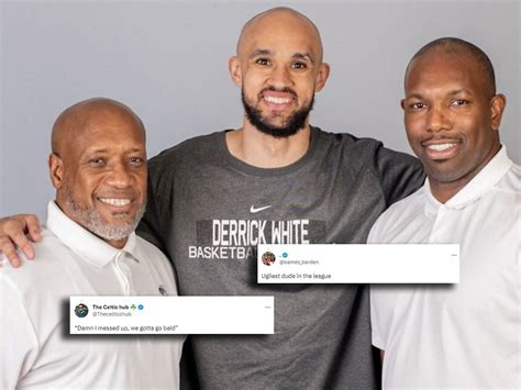 Derrick White shaving his hair sparks memefest among NBA fans: “Ugliest dude in the league”