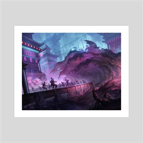 Invoke Despair - MTG, an art print by Olivier Bernard - INPRNT