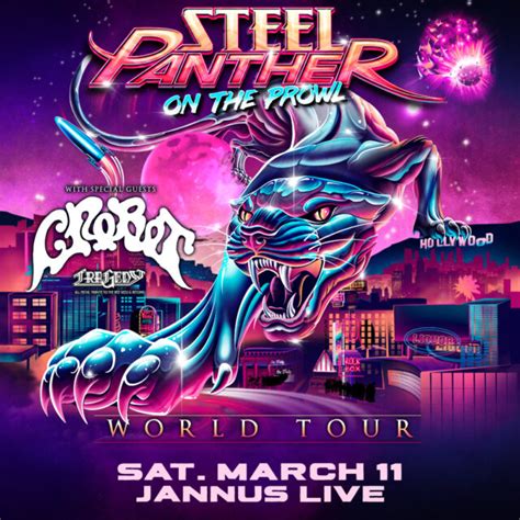 GIVEAWAY — Steel Panther w/ Crobot at Jannus Live (Mar 11) ⋆ Shows I Go To | Music Magazine