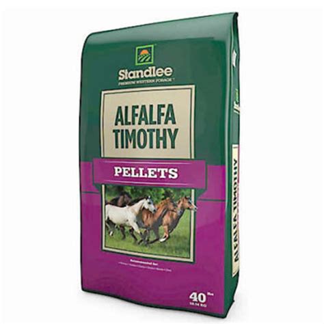 Alfalfa/Timothy Pellets (Standlee) - Equine Nutrition Analysis | Feed Bank