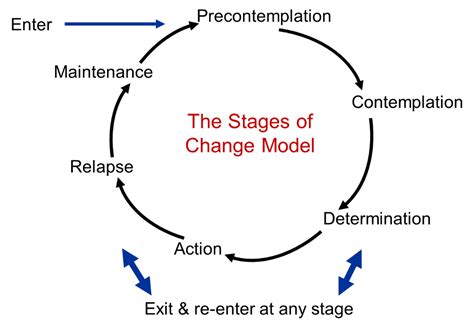 The transtheoretical model stages of change – Artofit