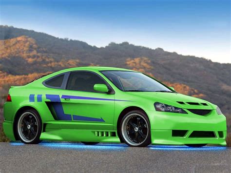 Green Modified Acura RSX HD Wallpaper – 9to5 Car Wallpapers