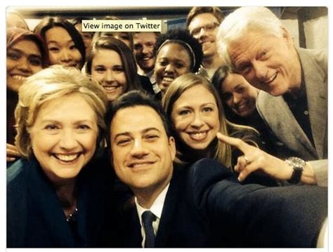 The Clinton family selfie that's breaking the internet today.