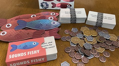 Sounds Fishy party game review - The Board Game Family