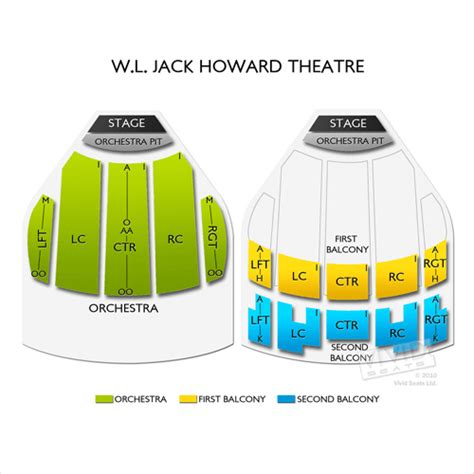 Howard Theater Seating Chart