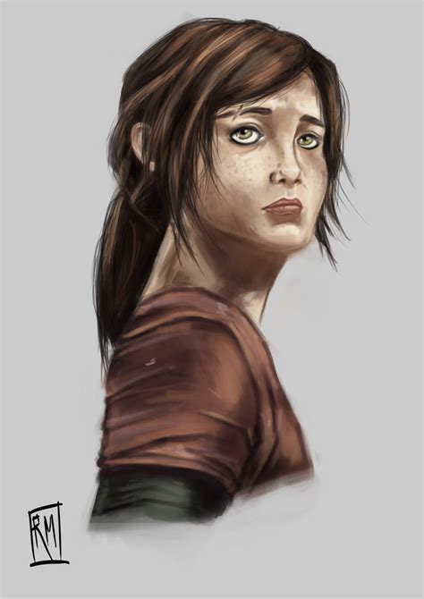 Ellie, The Last of Us fan art by ReneeMars on DeviantArt