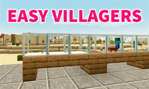 Easy Villagers Mod (1.20.5 - 1.19.4, 1.18.2, 1.17.1) Villager in a Jar