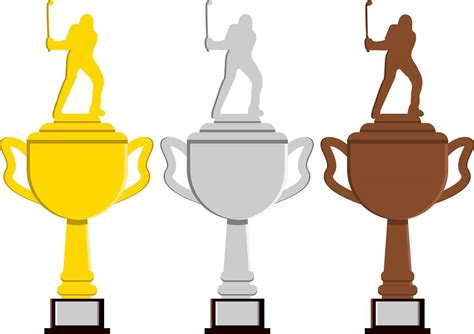 golf trophy perfect for design project 6131949 Vector Art at Vecteezy