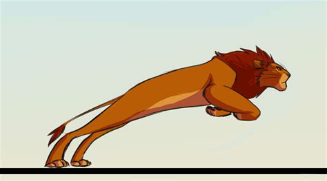 ANIMATION simba run! by Zora-Iish on DeviantArt