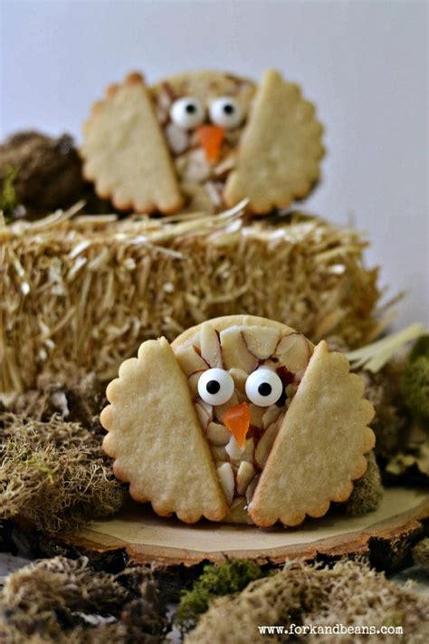 Halloween Owl Sugar Cookies - Fork and Beans