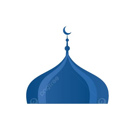 Masjid Clipart Transparent Background, Kuba Masjid Biru Yang Menarik, Kuba, Masjid, Biru PNG ...