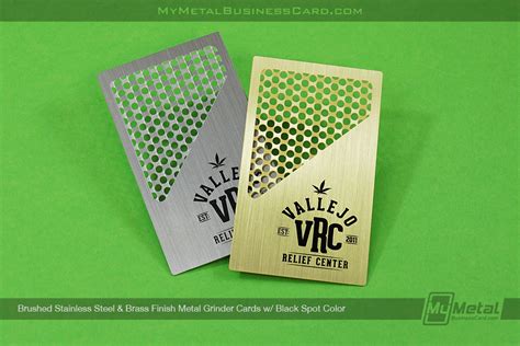 Metal Grinder Cards | My Metal Business Card