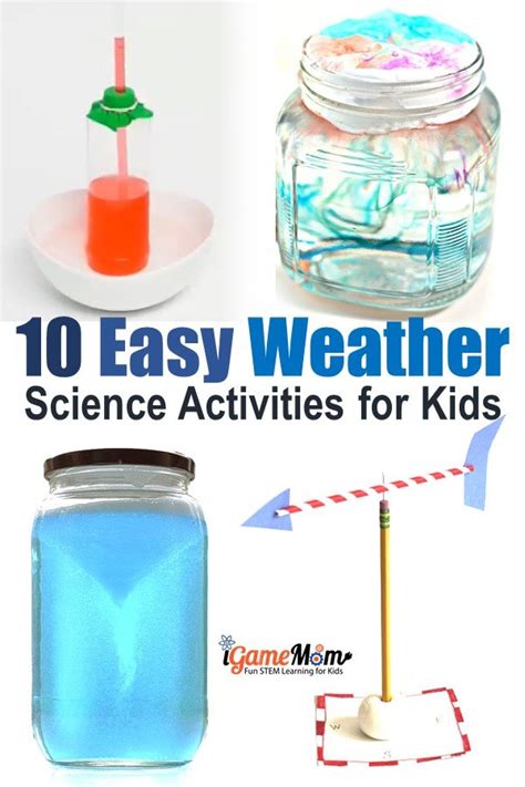 10 Hands-On Weather Science Experiments for Kids