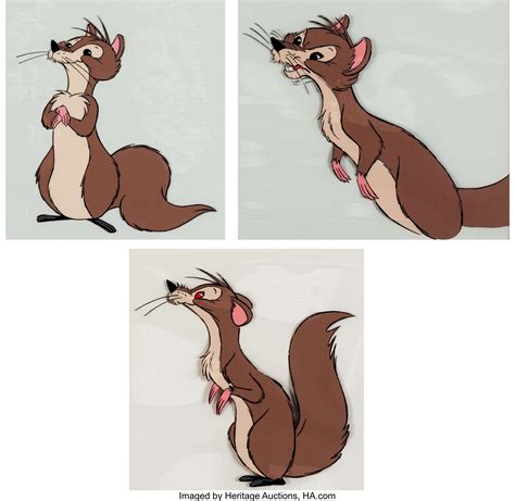 Rikki-Tikki-Tavi Production Cel Group of 3 (Chuck Jones | Lot #14088 | Heritage Auctions