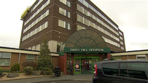 Protesters fear future of Daisy Hill Hospital amid cuts - BBC News