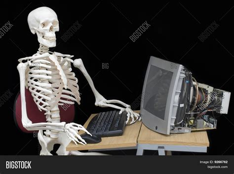 Skeleton Staff Image & Photo | Bigstock