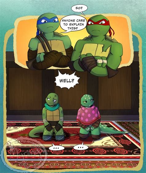 TMNT - Like fathers like...? by Myrling on DeviantArt | Teenage mutant ...