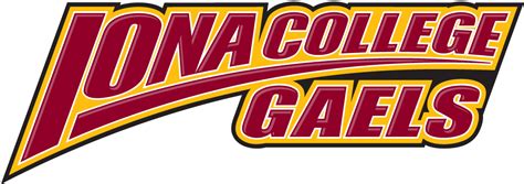 Iona Gaels Wordmark Logo - NCAA Division I (i-m) (NCAA i-m) - Chris ...