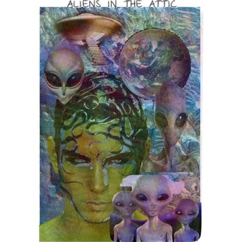 *aliens in the attic* | Art, Painting, Alien