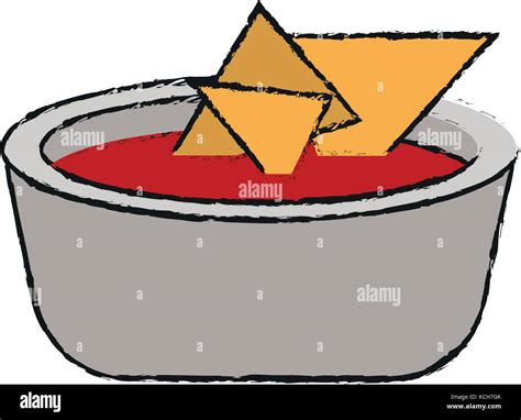 Nachos mexican food Stock Vector Image & Art - Alamy