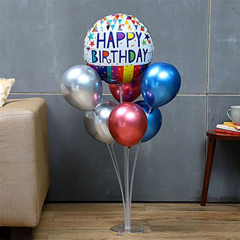 Buy/Send Colourful Birthday Balloon Bouquet Online- FNP