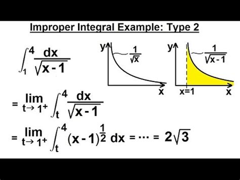 Calculus 2: Improper Integrals (6 of 16) Type 2 Example - YouTube