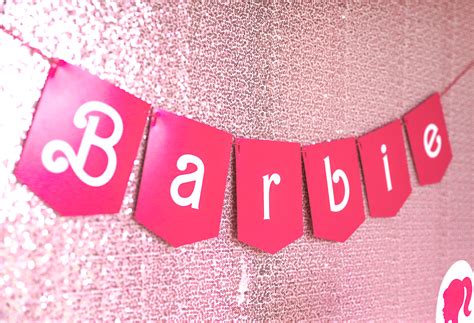 Get your FREE Barbie Party Printable Set! - Sunshine Parties