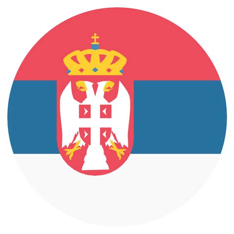 Flag For Serbia Vector SVG Icon - SVG Repo