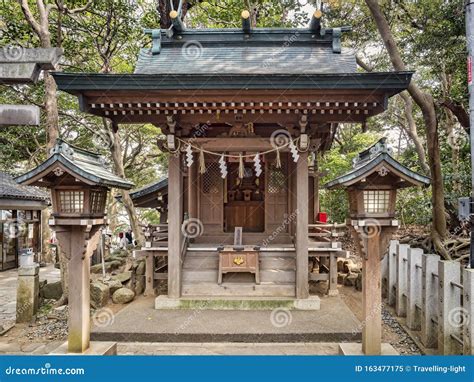 Small Shrine, Takeshima, Japan Editorial Image - Image of religion ...