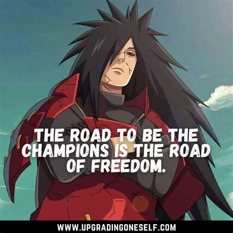 Madara Uchiha Quotes (3) - Upgrading Oneself