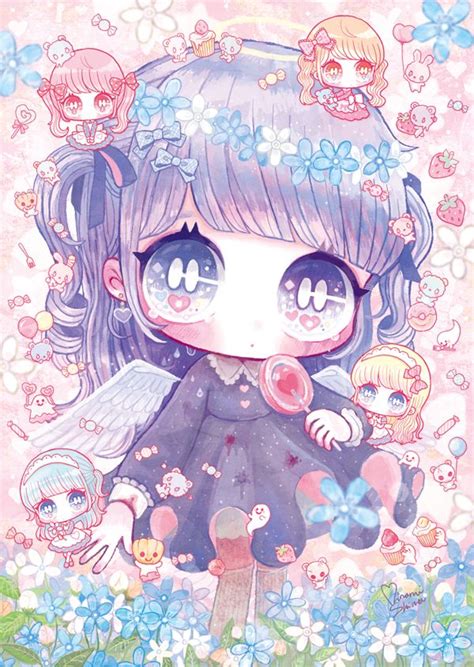 Kawaii Pastel Anime Chibi