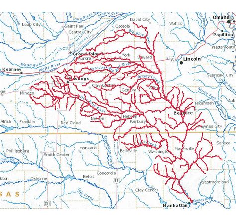 Major Nebraska Rivers and Their Drainages: Part 1 | CropWatch ...