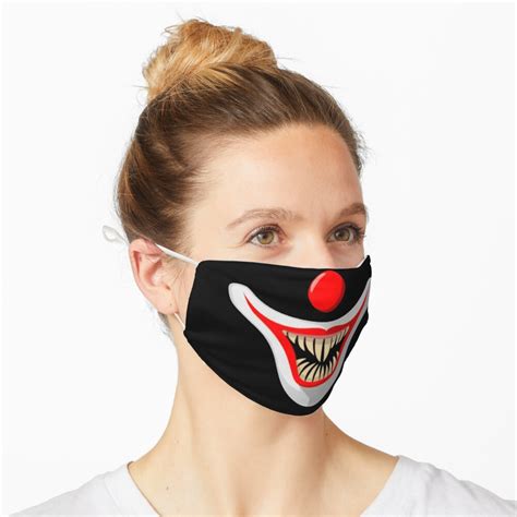 Scary Clown Smile Mask by ELHARCHI | Face, Mask, Face mask