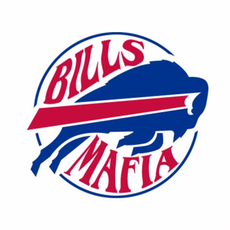 BILLS MAFIA - BUFFALO BILLS (logo circle) - Bills Mafia - Baseball T ...