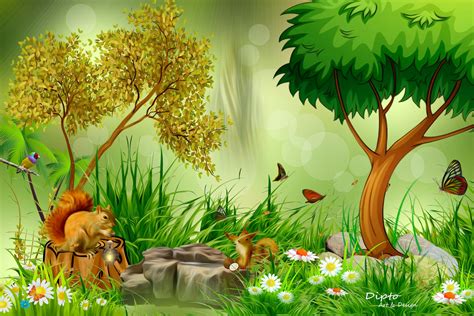 Free stock photo of natural cartoon village, natural outdoor cartoon