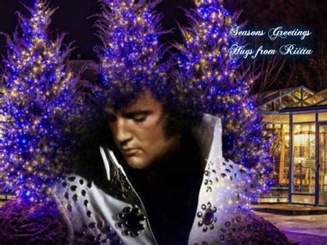 Pin by Jules Van Hellemont on elvis blue christmas | Elvis presley ...