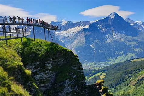 Cliff Walk In Grindelwald First In Grindelwald Switzerland Stock Photo Download Image Now IStock ...