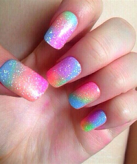 Colorful Sparkly Nails Pictures, Photos, and Images for Facebook ...