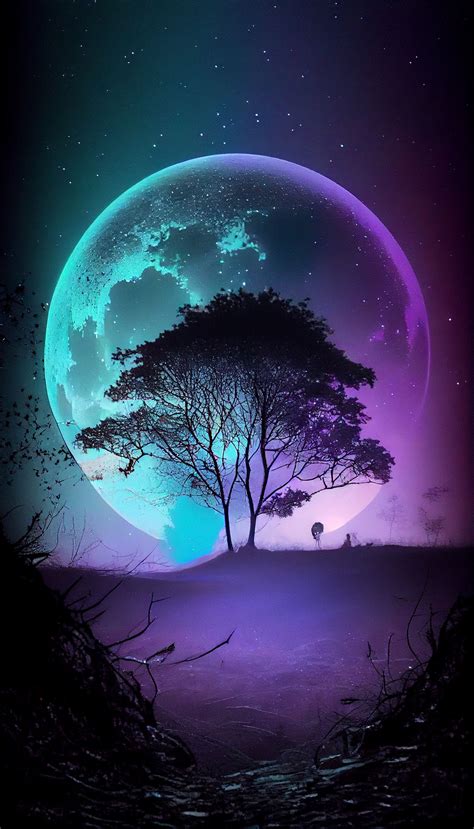 Purple Moonlight by wonderlandartworks on DeviantArt