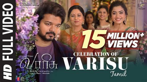 Full Video: Celebration Of Varisu | Varisu | Thalapathy Vijay, Rashmika ...