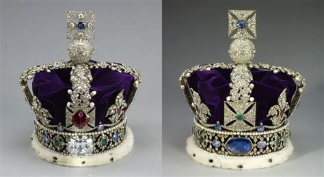 The crown was made in 1937 for King George VI's coronation. The Crown ...